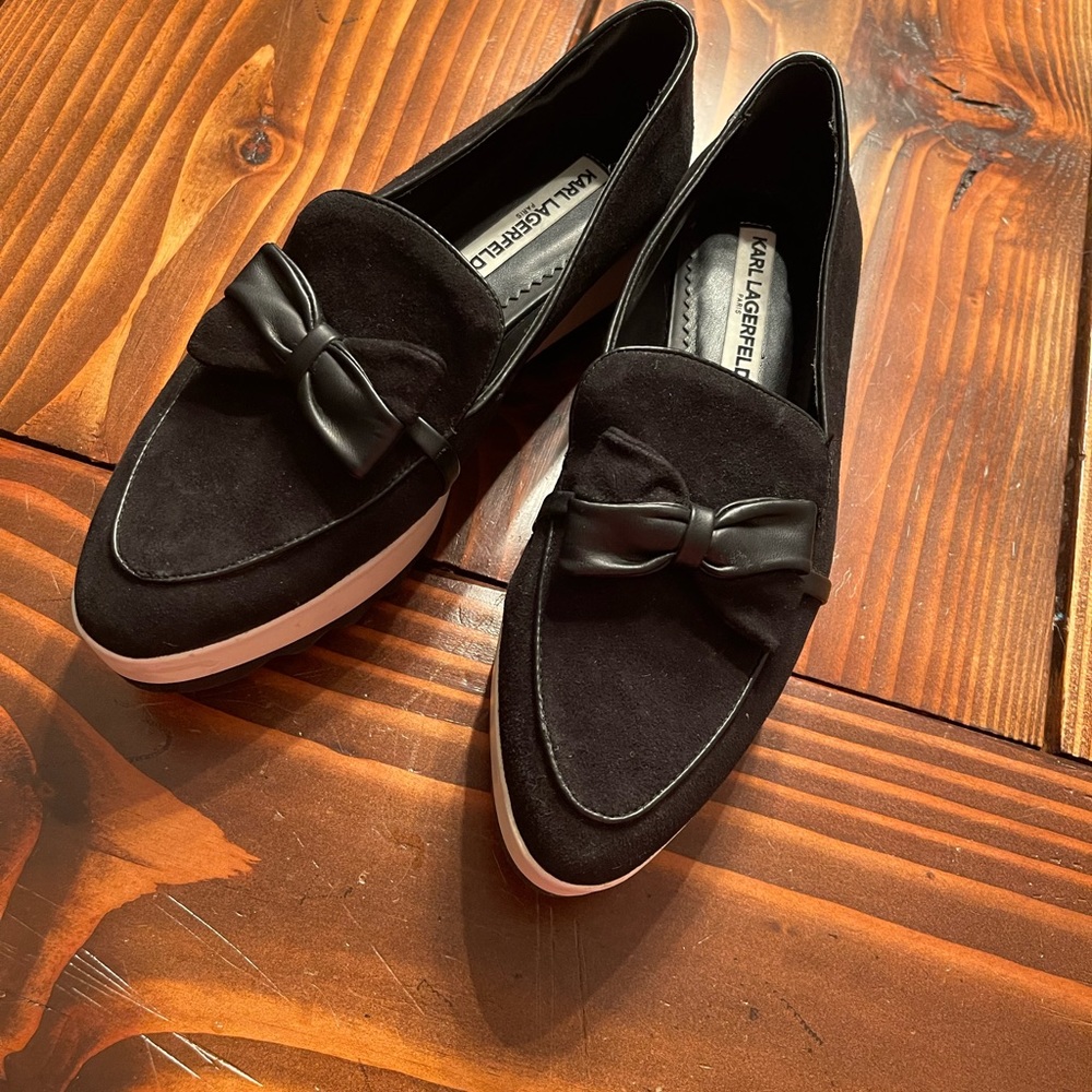 Karl Lagerfeld Platform Loafer
